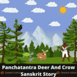 The four friends story in sanskrit | चत्वारि मित्राणि The four friends story in sanskrit