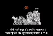 Bhagavad Gita Chapter 1 Shloka 19 | श्रीमद्भगवद्गीता Bhagavad Gita Chapter 1 Shloka image