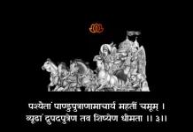 Bhagavad Gita Chapter 1 Shloka 3 | श्रीमद्भगवद्गीता Bhagavad Gita Shloka image