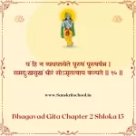 Bhagavad Gita Chapter 2 Shloka 15 | श्रीमद्भगवद्गीता Bhagavad Gita Chapter 2 image