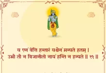 Bhagavad Gita Chapter 2 Shloka 19 | श्रीमद्भगवद्गीता Bhagavad Gita Chapter 2 image