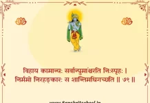 Bhagavad Gita Chapter 2 Shloka 71 | श्रीमद्भगवद्गीता Bhagavad Gita Chapter 2 image