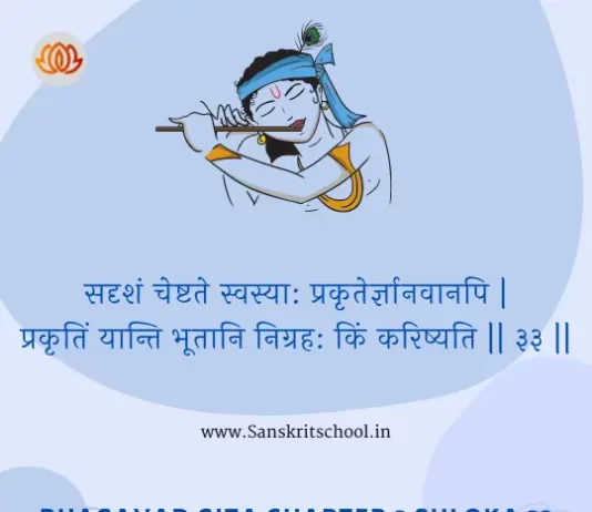 Bhagavad Gita Chapter 3 Shloka 39 | श्रीमद्भगवद्गीता Bhagavad Gita Chapter 3 image