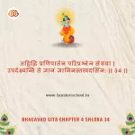 Bhagavad Gita Chapter 4 Shloka 34 | श्रीमद्भगवद्गीता Bhagavad Gita Chapter 4 image