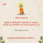 Bhagavad Gita Chapter 4 Shloka 5 | श्रीमद्भगवद्गीता Bhagavad Gita Chapter 4 image