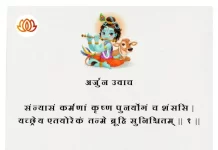 Bhagavad Gita Chapter 5 Shloka 1 | श्रीमद्भगवद्गीता Bhagavad Gita Chapter 5 image