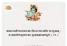 Bhagavad Gita Chapter 5 Shloka 21 | श्रीमद्भगवद्गीता Bhagavad Gita Chapter 5 Shloka image