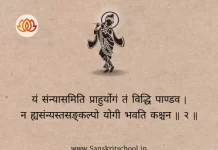 Bhagavad Gita Chapter 6 Shloka 2 | श्रीमद्भगवद्गीता Bhagavad Gita Chapter 6 Shloka image