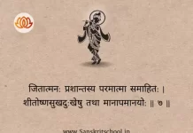 Bhagavad Gita Chapter 6 Shloka 7 | श्रीमद्भगवद्गीता Bhagavad Gita Chapter 6 image