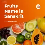 Fruits Name in Sanskrit | संस्कृत में फलों के नाम Fruits Name in Sanskrit