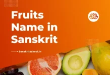Fruits Name in Sanskrit | संस्कृत में फलों के नाम Fruits Name in Sanskrit