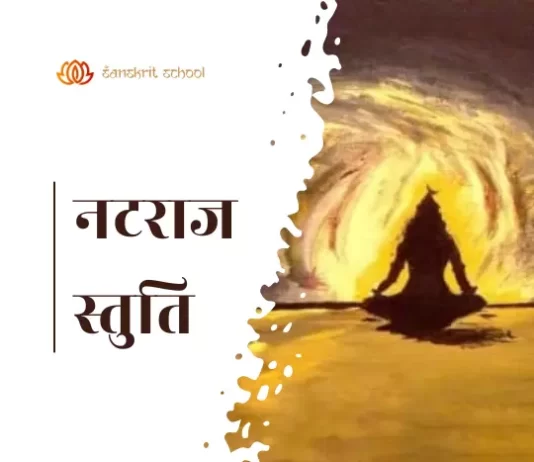 नटराज राज नमो नमः | नटराज स्तुति अर्थ सहित Natraj stuti