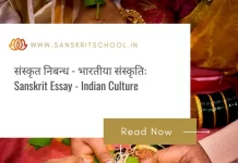 भारतीया संस्कृतिः | Essay on Indian Culture in Sanskrit Essay on Indian Culture in Sanskrit