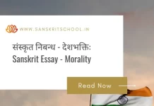 देशभक्तिः | Essay on Patriotism in Sanskrit Essay on Patriotism in Sanskrit